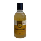 Flaska med ekologisk Aleppo shampoo - 100% naturliga ingredienser 