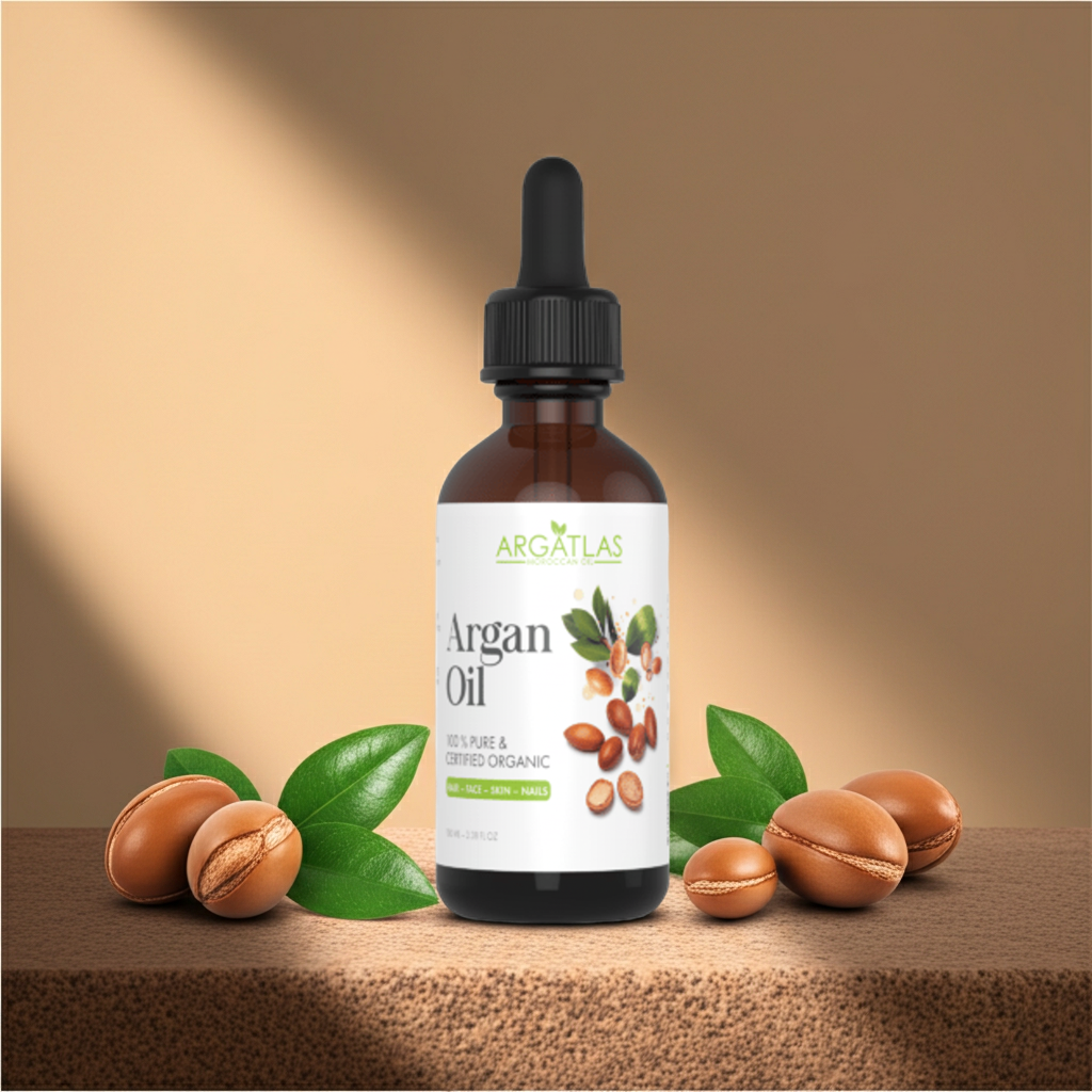Arganolja för hud och hår – 100% ekologisk | ArgAtlas