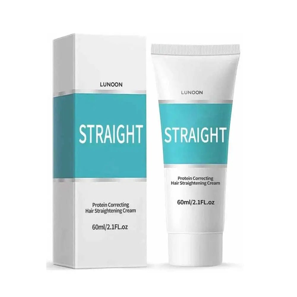 60ml Keratin Hair Straightening Cream Professional Damaged Treatment Faster Smoothing Curly Hair Care Protein Correction Cream - UNAKIT