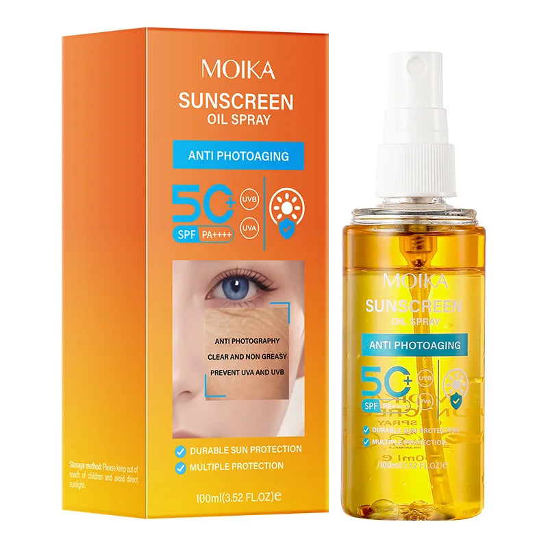 MOIKA solskydd Spray SPF50+ PA++++ – 100 ml