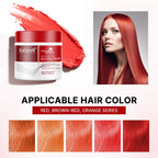 Karseell Color Depositing Red Hair Mask – Färgförstärkande Inpackning för Rött Hår 500 ml