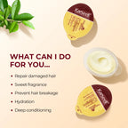 Karseell 8-pack Kollagen Hårmask – Resestorlek med Arganolja för Torrt och Skadat Hår