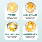 Karseell Leave-In Conditioner Protein Cream för Torrt och Skadat Hår