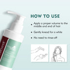 Karseell Leave-In Conditioner Protein Cream för Torrt och Skadat Hår