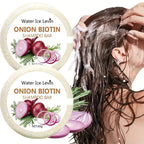 Onion and Biotin Shampoo Soap - 60g, Suitable for All Hair Types, Moisturizing and Smoothing, Rich in Rosemary Extract - UNAKIT