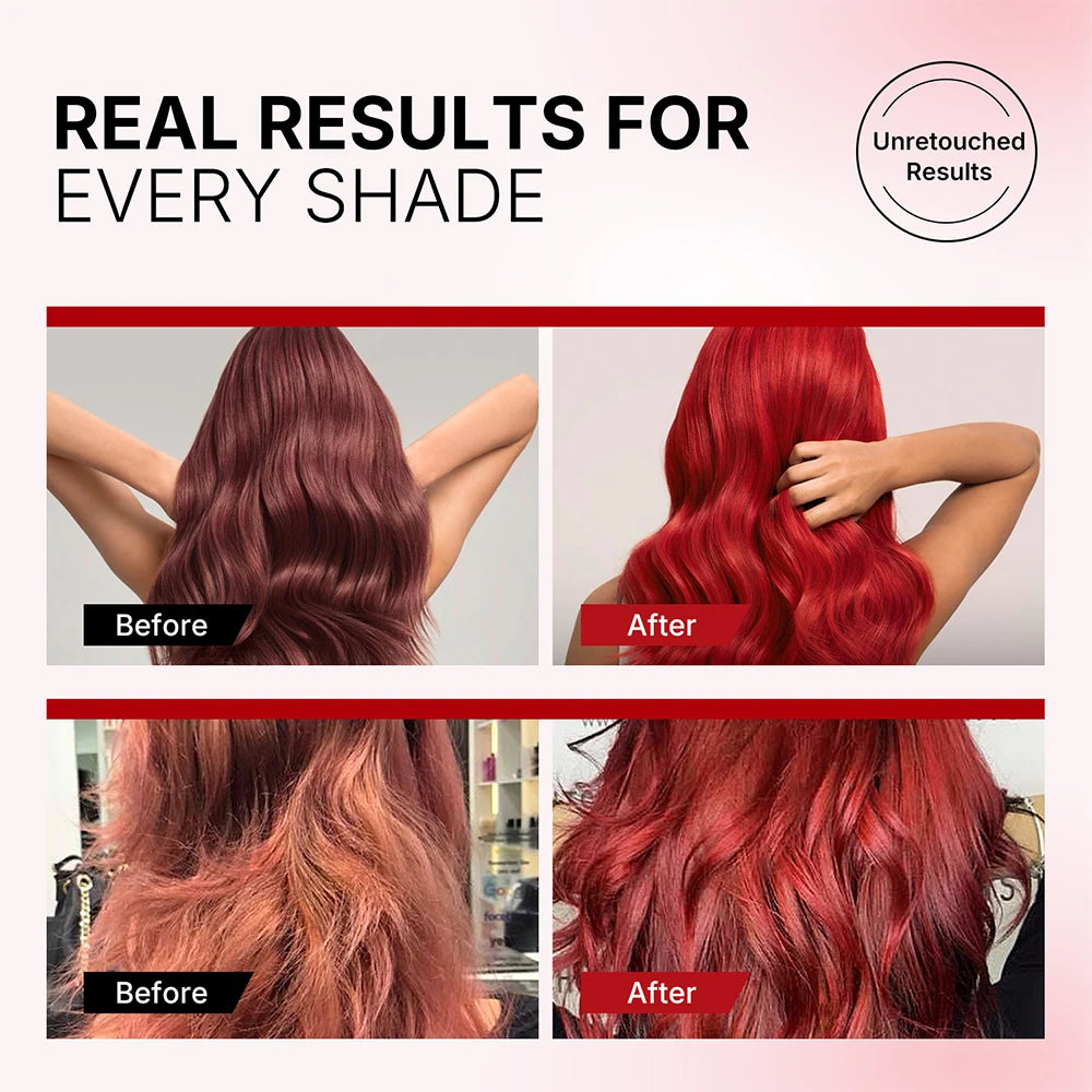 Karseell Color Depositing Red Hair Mask – Färgförstärkande Inpackning för Rött Hår 500 ml
