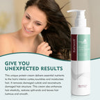 Karseell Leave-In Conditioner Protein Cream för Torrt och Skadat Hår