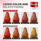 Karseell Color Depositing Red Hair Mask – Färgförstärkande Inpackning för Rött Hår 500 ml