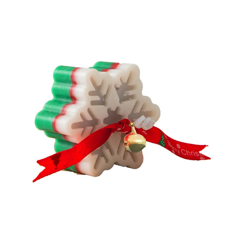 Juldoftljus – Snöflinga i Presentförpackning