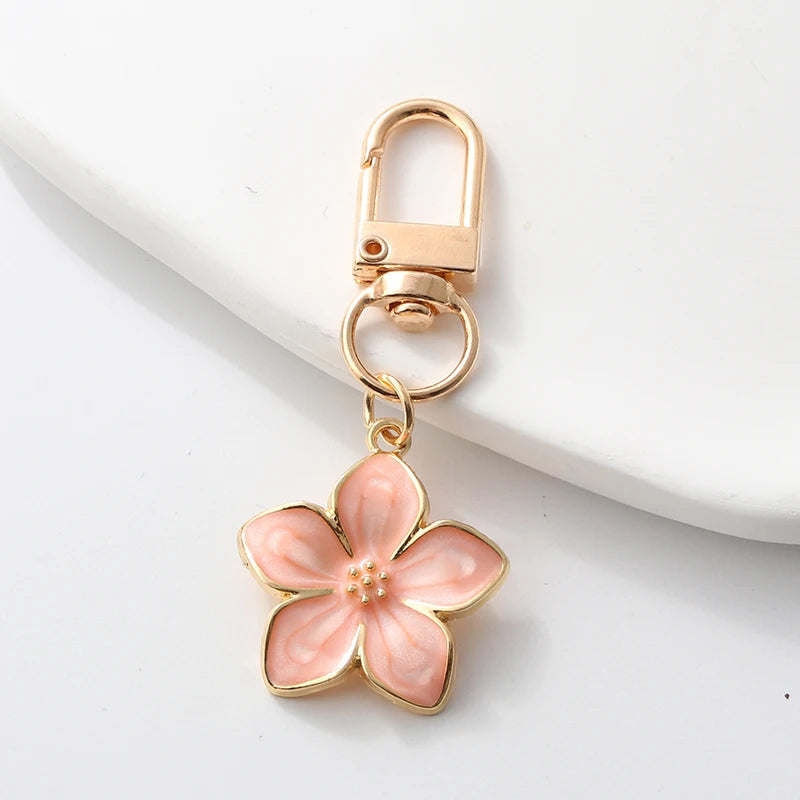 Lovely Enamel Keychain – Blommor & Växter | NXQXN
