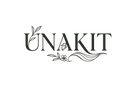 UNAKIT - Titel text med bild av blommor silke och ädelsten
